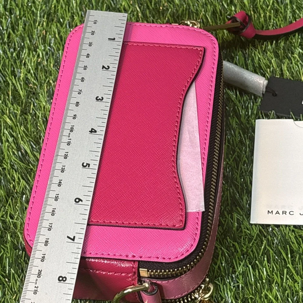 Marc Jacobs Snapshot Crossbody Bag‎ Trixie Multi Pink NWT  (No Strap)